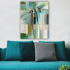 Wallity Lienzo Decorativo Multicolor 70 x 100 cm